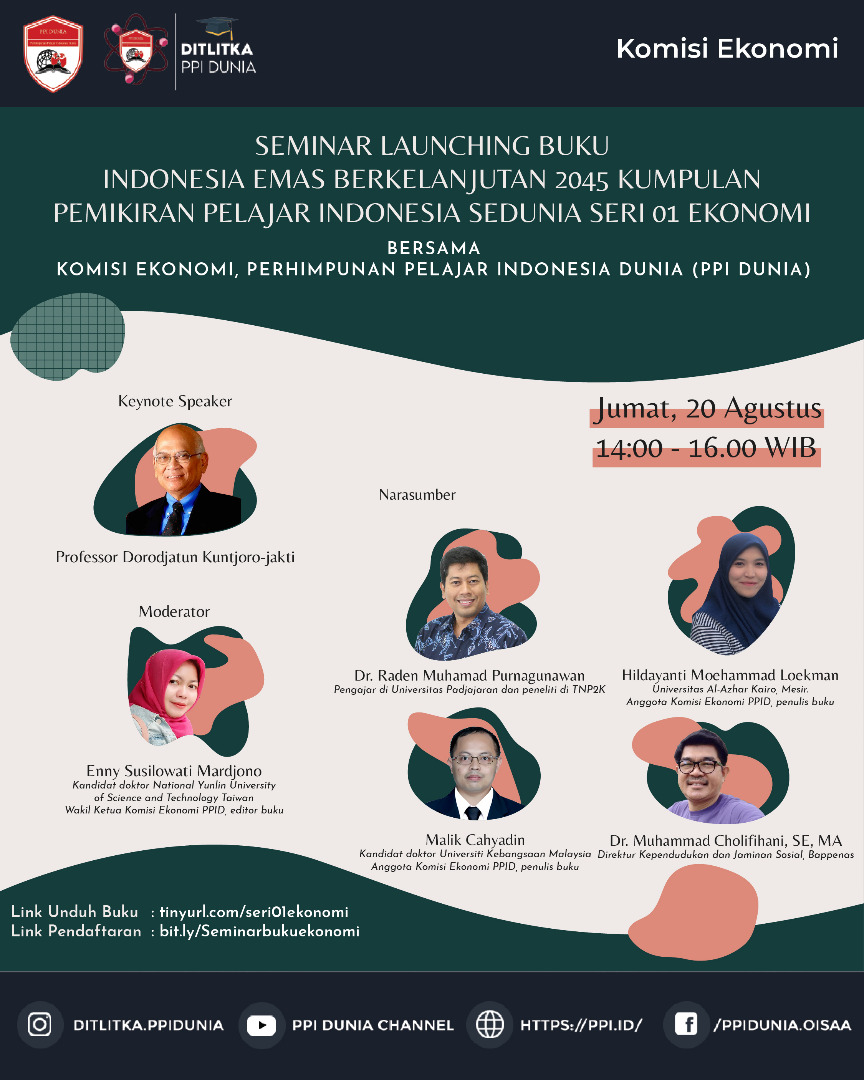 Seminar Launching Buku Indonesia Emas Berkelanjutan 2045 Kumpulan